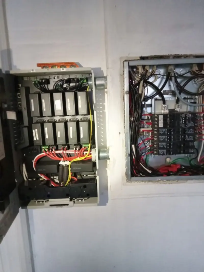 Electrical panel upgrade completed for Ring Doorbell Installation in Takoma Park